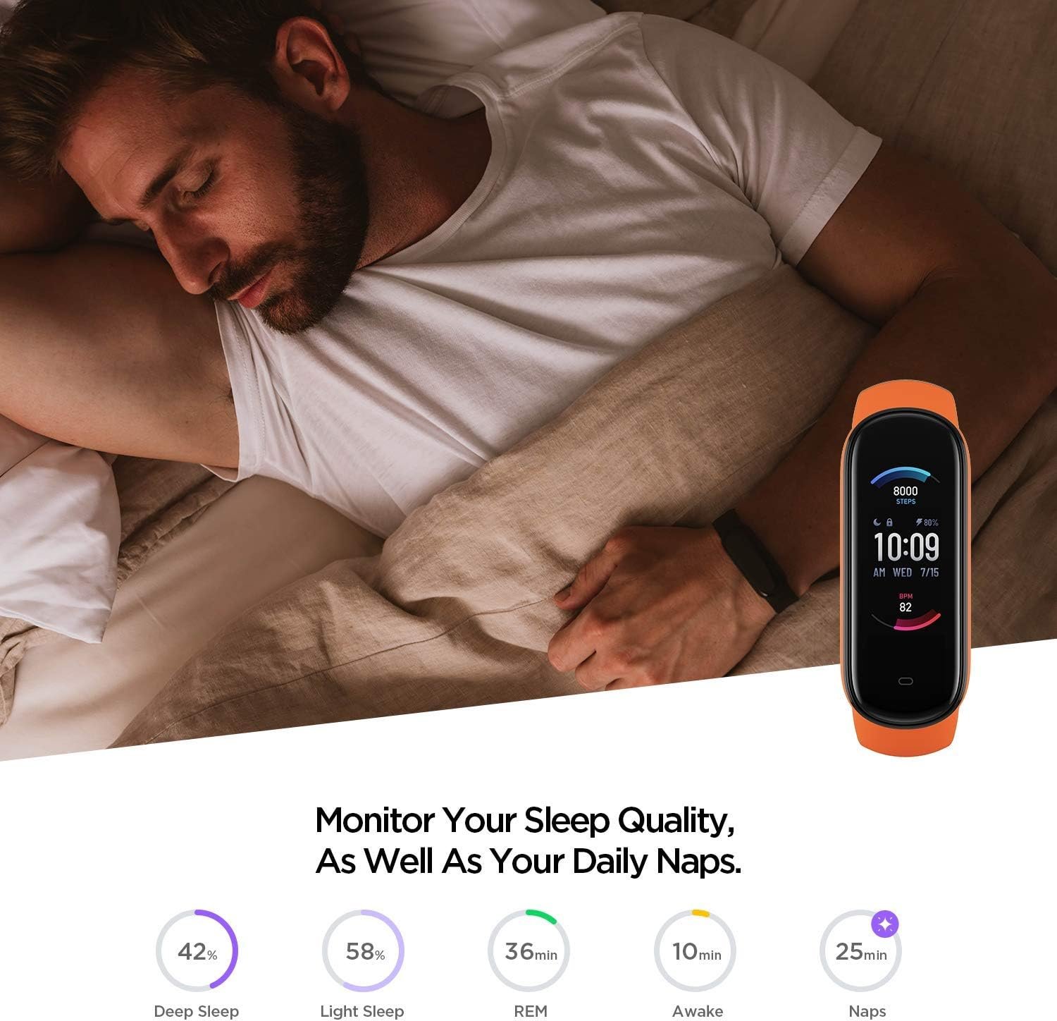 amazfit band 5 activity fitness tracker review