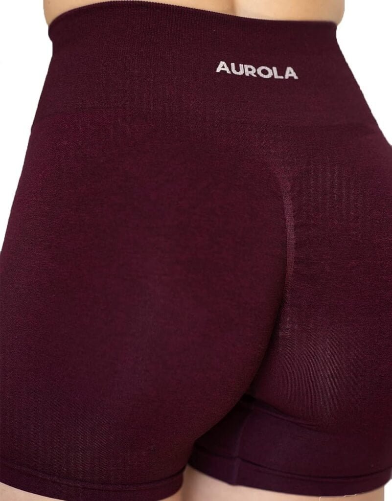 AUROLA Intensify Workout Shorts for Women Seamless Scrunch Short Gym Yoga Running Sport Active Exercise Fitness Shorts