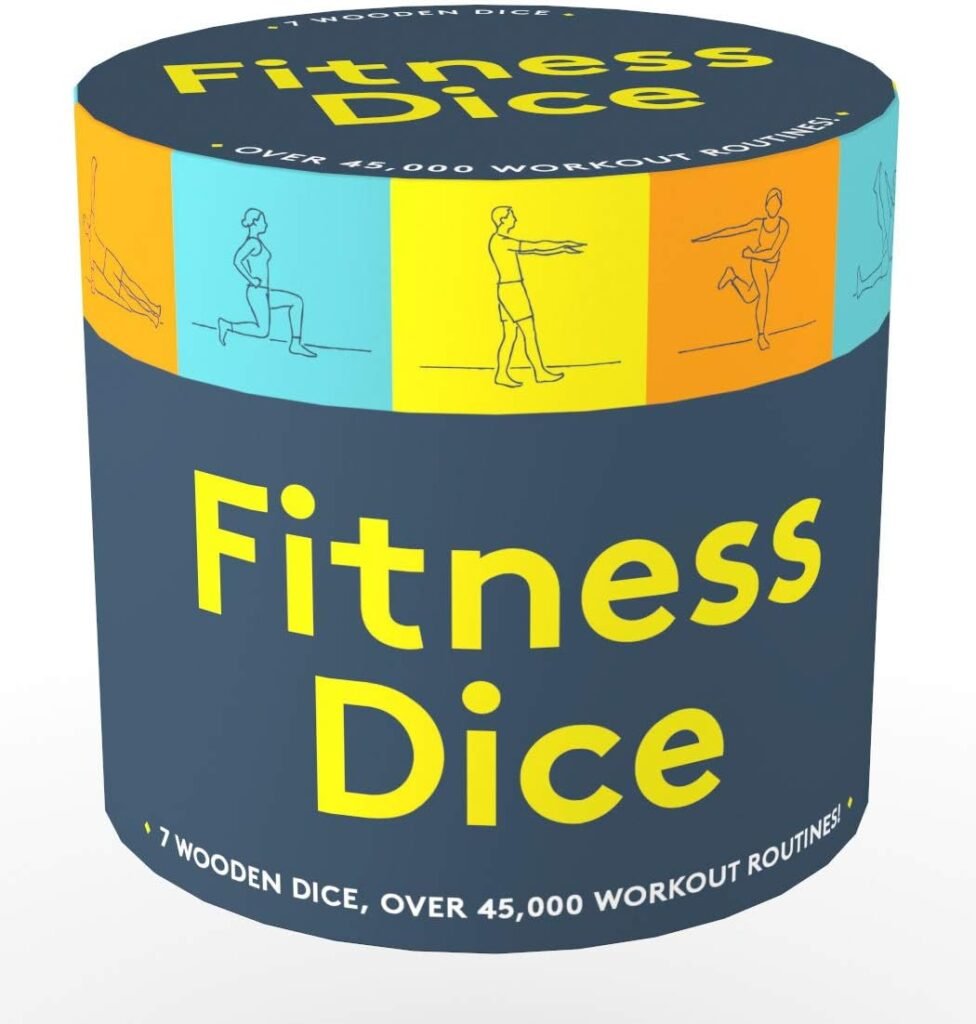 chronicle books fitness dice review