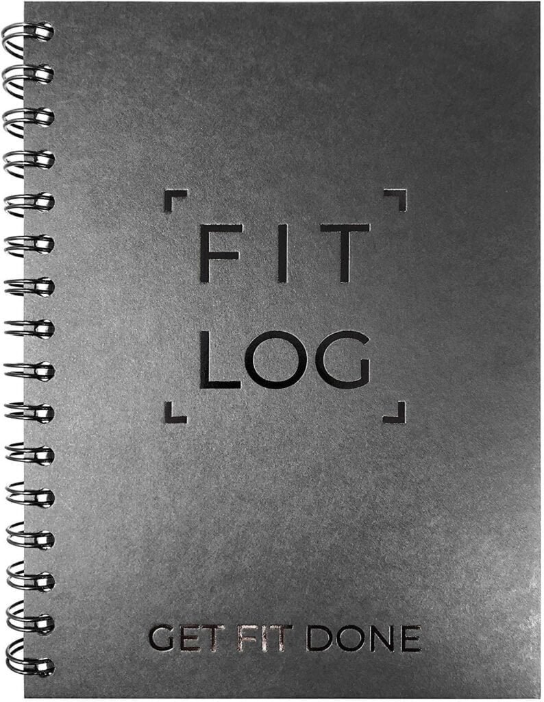 Cossac Fitness Journal  Workout Planner - Designed by Experts Gym Notebook, Workout Tracker,Exercise Log Book for Men Women