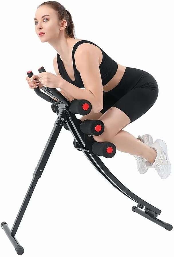 Fitlaya Fitness Core  Abdominal Trainers AB Workout Machine Home Gym Strength Training Ab Cruncher Foldable Fitness Equipment