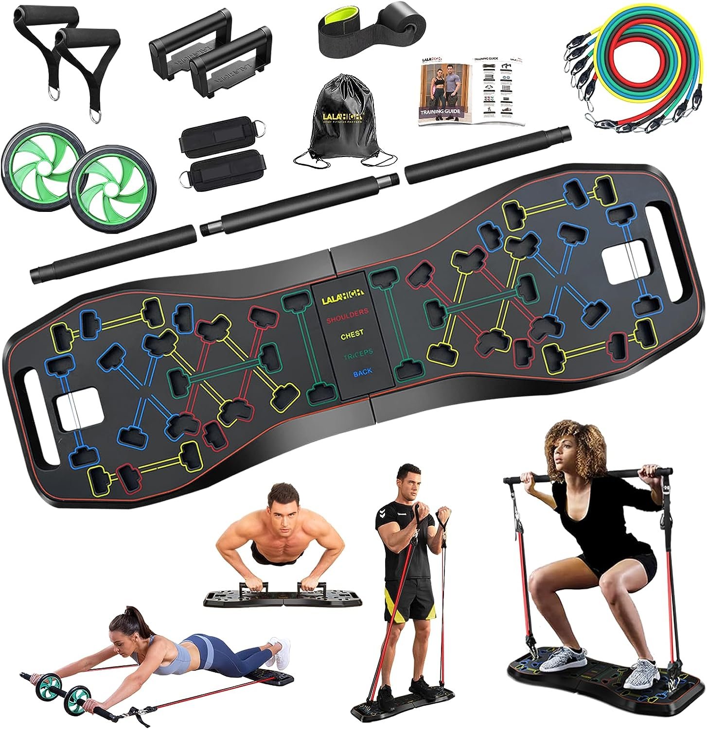 lalahigh portable exercise equipment review