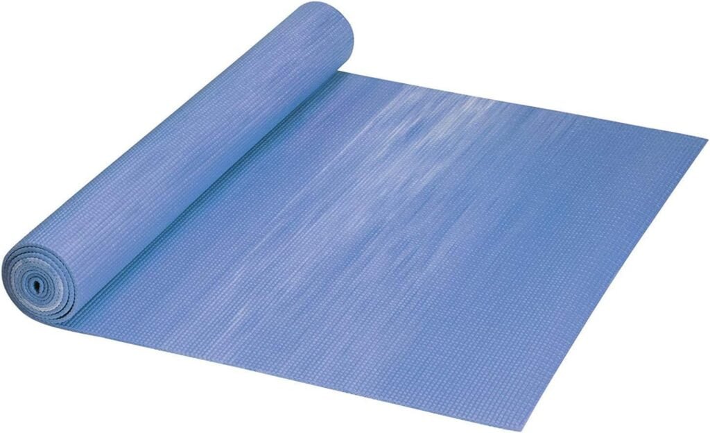 Gaiam Print Yoga Mat, Non Slip Exercise  Fitness Mat for All Types of Yoga, Pilates  Floor Exercises