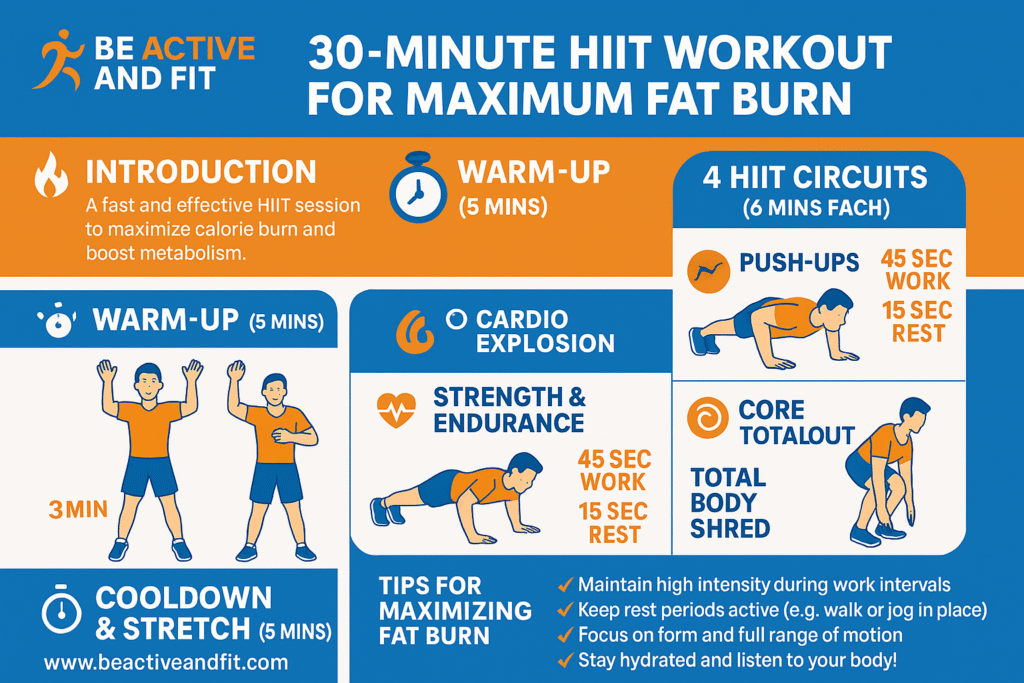 30-Minute HIIT Workout for Maximum Fat Burn
